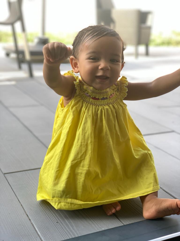 Robe en smock pour enfant